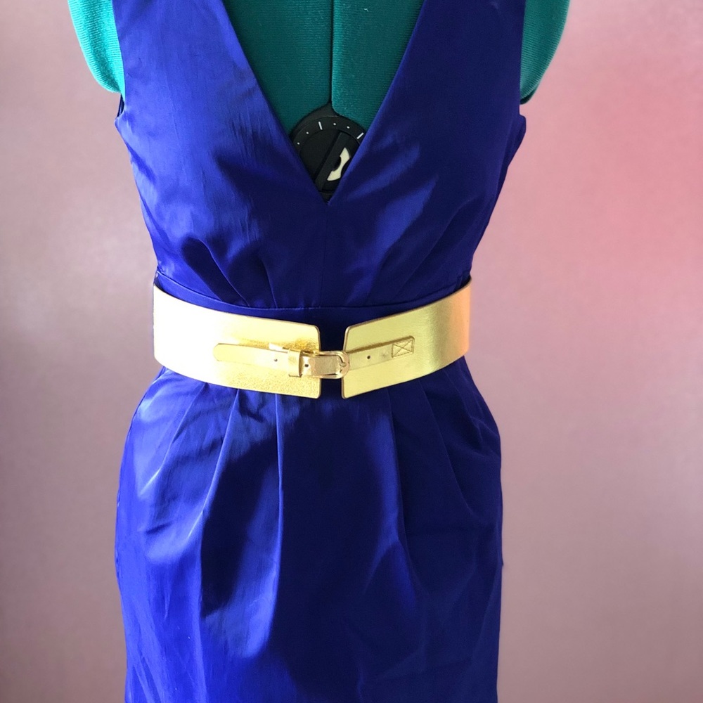 Party Dress with Gold belt !